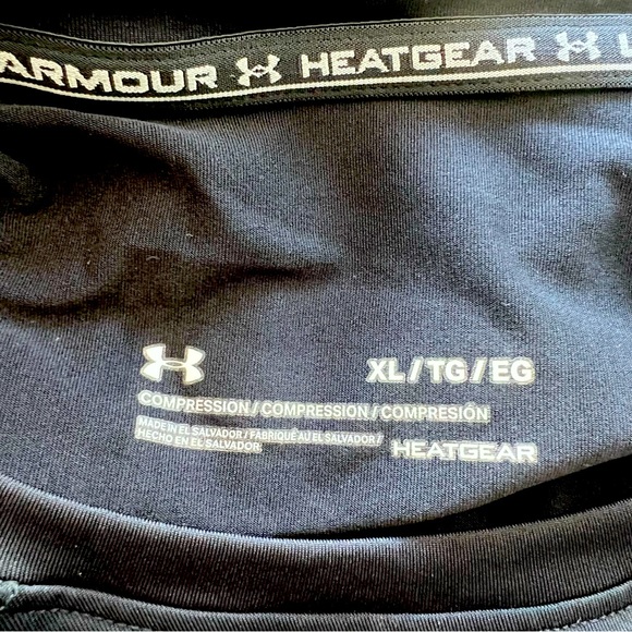 Men’s Under Armor Heat Gear base layer in Black size XL - Picture 6 of 7